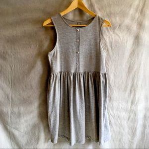 ASOS sleeveless button smock dress US 6
